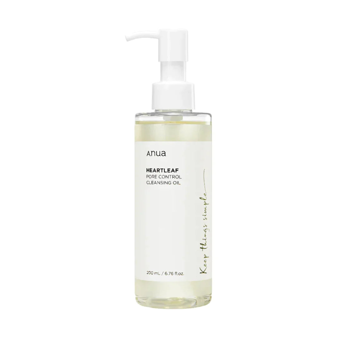 ANUA ACEITE LIMPIADOR PARA EL CONTROL DE POROS HEARTLEAF 200ml