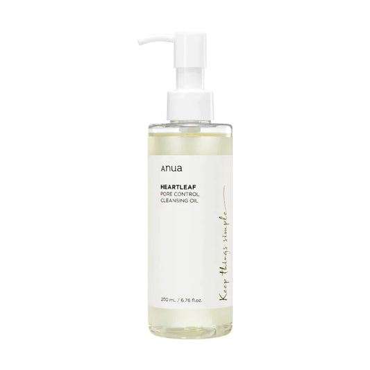 ANUA ACEITE LIMPIADOR PARA EL CONTROL DE POROS HEARTLEAF 200ml