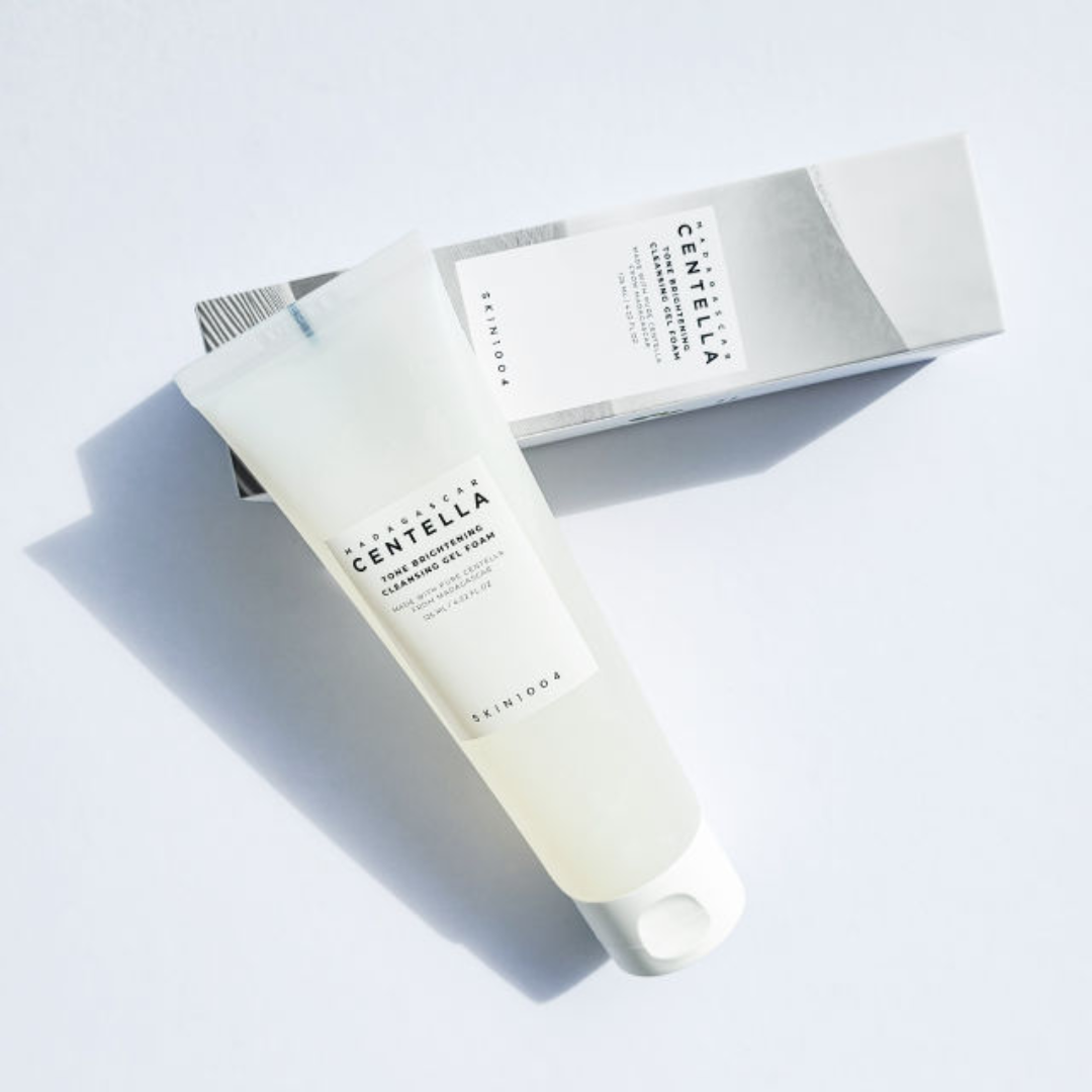 Skin1004 Espuma de gel limpiador iluminador Madagascar Centella Tone 125 ml