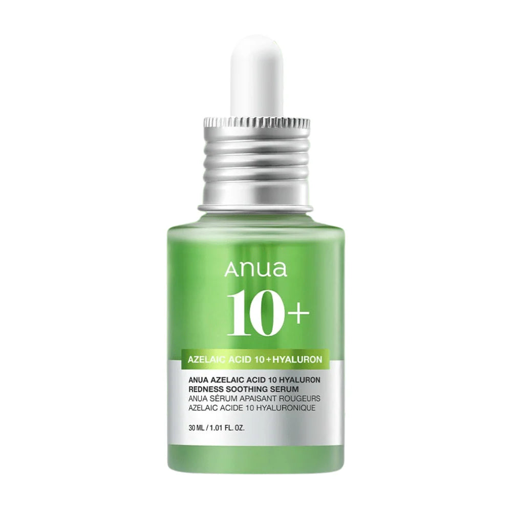 ANUA Suero calmante para el enrojecimiento con ácido azelaico 10 Hyaluron 30 ml