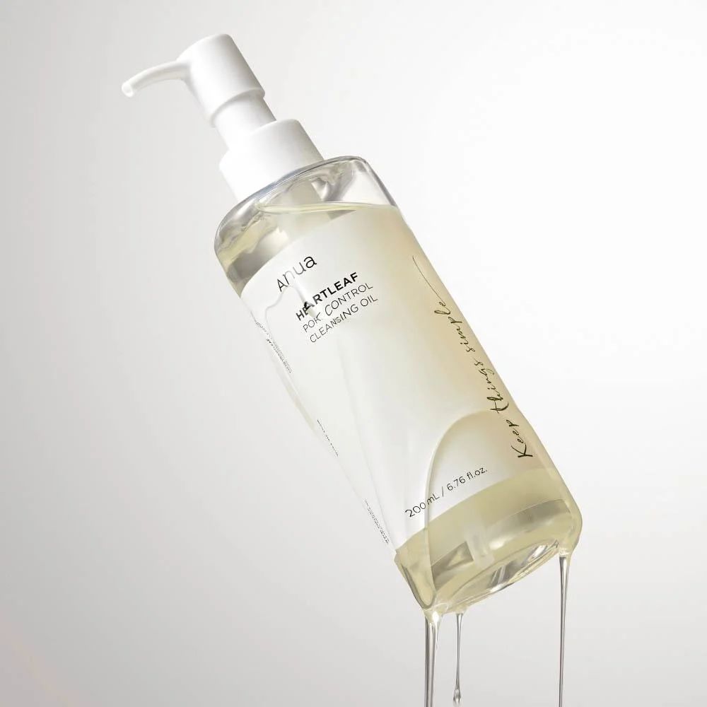 ANUA ACEITE LIMPIADOR PARA EL CONTROL DE POROS HEARTLEAF 200ml