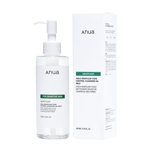 ANUA ACEITE LIMPIADOR HEARLEAF PORE CONTROL MILD 200ml